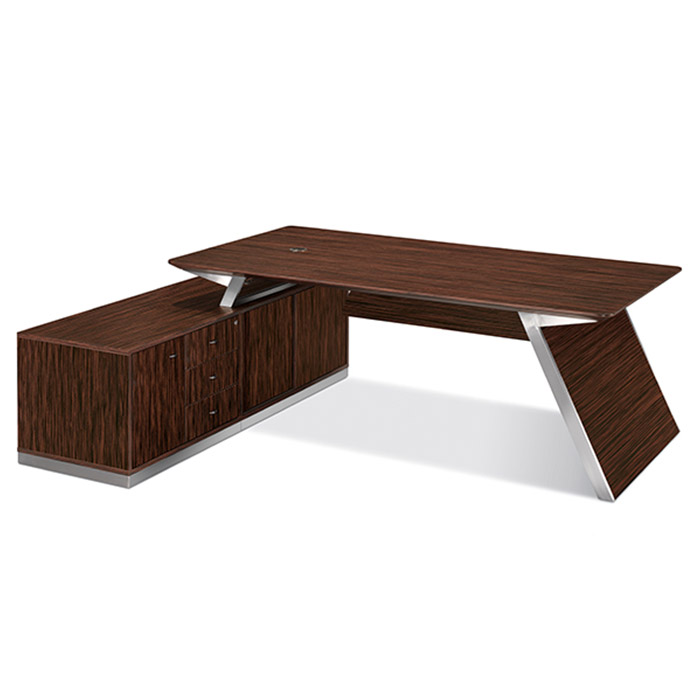 흑단 아길라 책상 (사이드 포함)