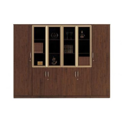 월넛 7시리즈 반유리장 세트(골드샷시)