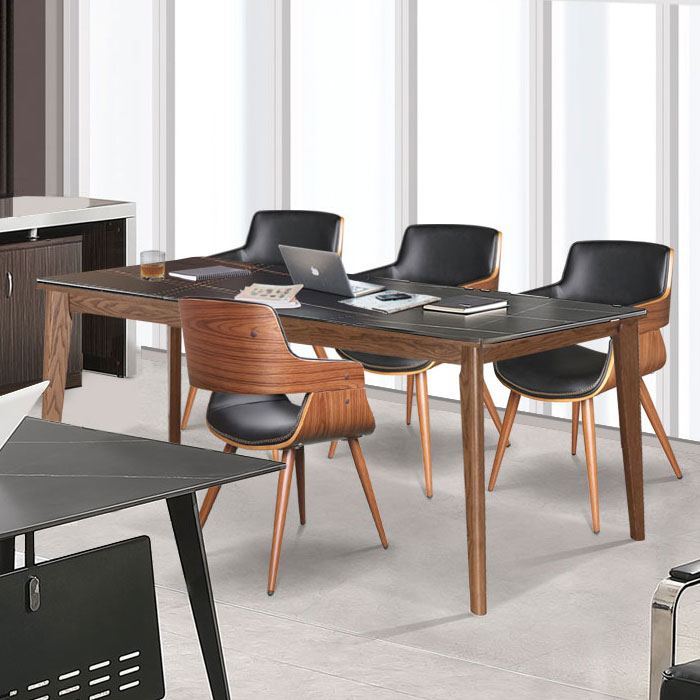 디에즈 세라믹 원목 테이블 (2가지 색상)