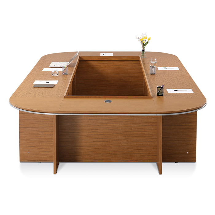 티크 클레버 연결식 회의용 테이블 (ㅁ자형/A타입)