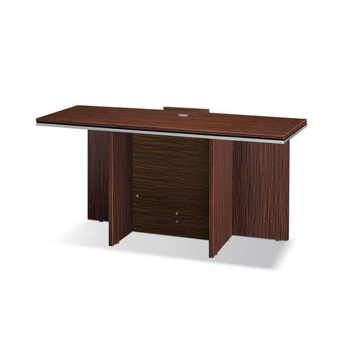 흑단 클레버 연결식 회의용 테이블 (V자형)