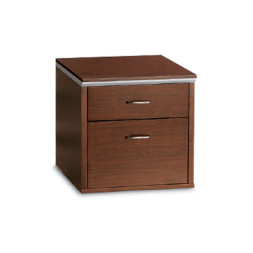 목재 전화대 (투톤 엣지형)