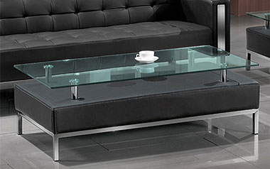 GST-1206 유리 소파탁자(그린)