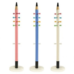 연필 스탠드옷걸이