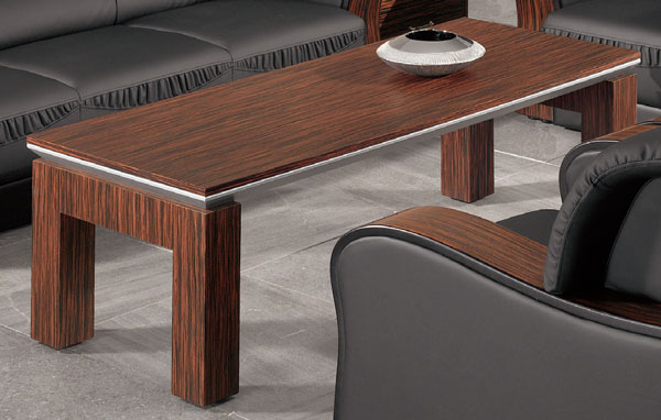 흑단 소파탁자 (투톤 엣지형