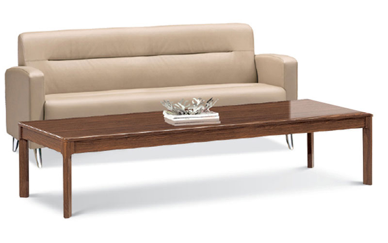 목재 소파 탁자 (T자형)