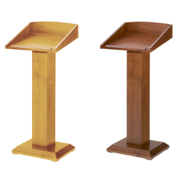 천연 무늬목 슬림 강연대/사회대/강의대 오크&월넛