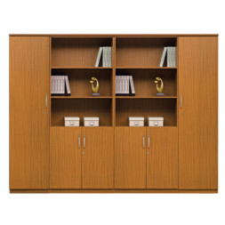 골든 티크 5단 중역 책장