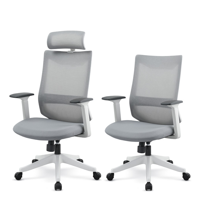 에큐 체어 (그레이 메쉬)