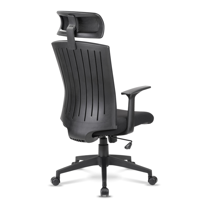 나이트 체어 블랙 프레임 (메쉬)