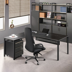 르미앙 세라믹 블랙 책상