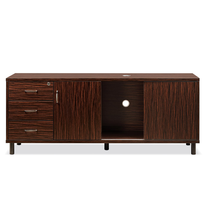 흑단 마이스터 투톤 일자형 데스크