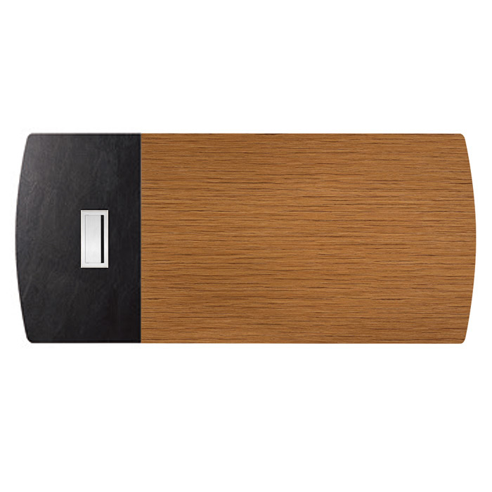 티크 마이스터 투톤 일자형 데스크