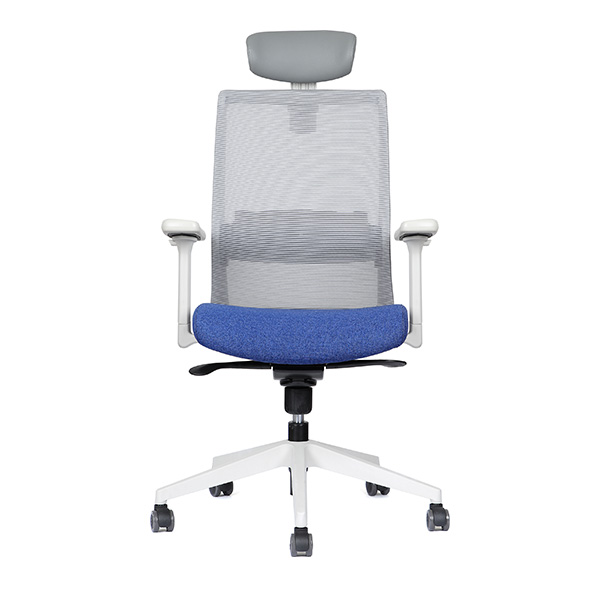 m50 프론 요추 사무용 의자 (화이트 / 팔걸이 조절)
