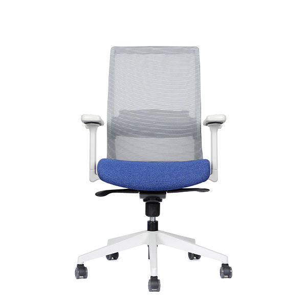 m50 프론 요추 사무용 의자 (화이트 / 팔걸이 조절)