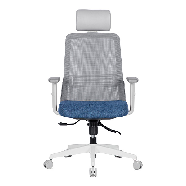 m45 에코 요추 사무용 의자 (화이트 / 팔걸이 조절)