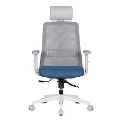 m45 에코 요추 사무용 의자 (화이트 / 팔걸이 조절)