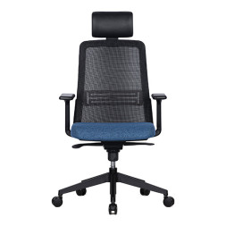 m45 프리미엄 요추 사무용 의자 (블랙 / 팔걸이 조절)