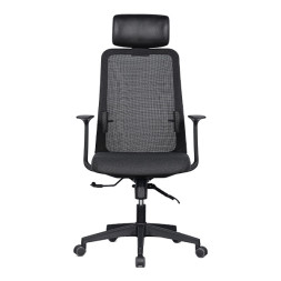 m23 메쉬 의자 (블랙 프레임 / 팔걸이 고정)