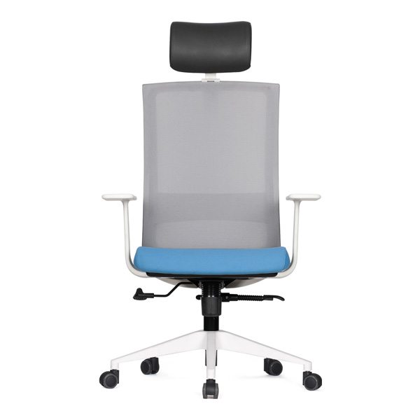 m20 메쉬 의자 (화이트 프레임 / 팔걸이 고정)