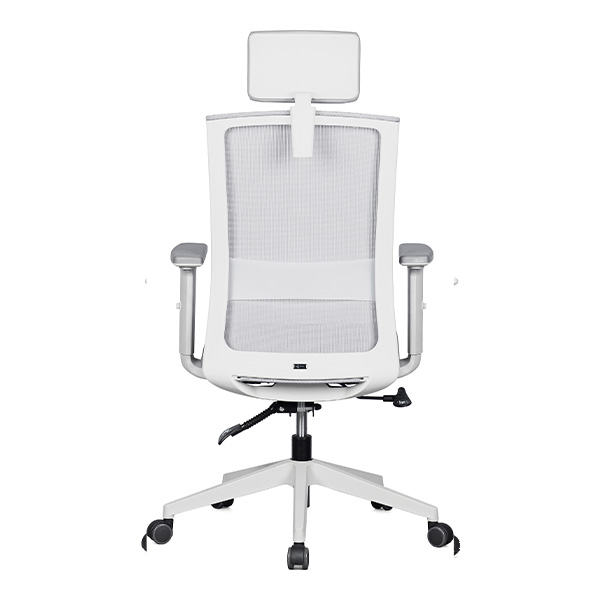 m20 메쉬 의자 (화이트 프레임 / 팔걸이 조절)