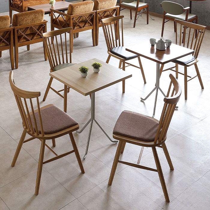 로카 원목 의자