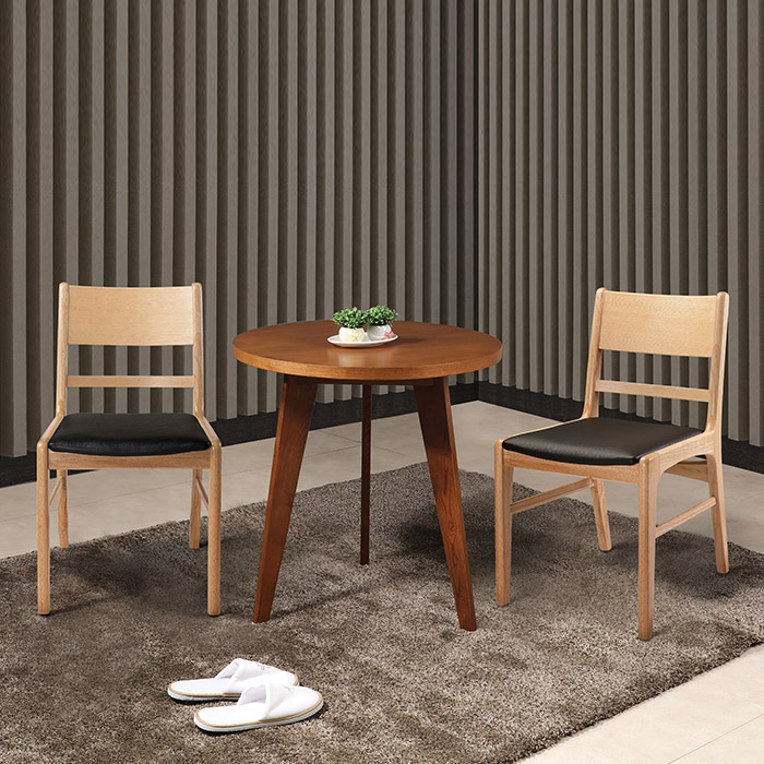 난타 원목 의자