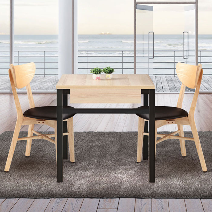 루나 원목 의자