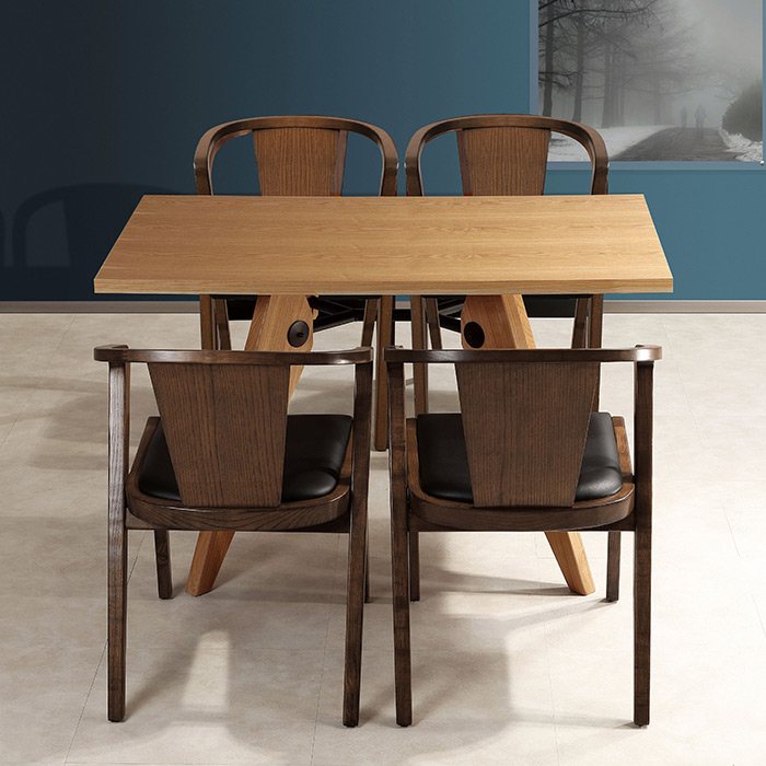 레구 원목 의자