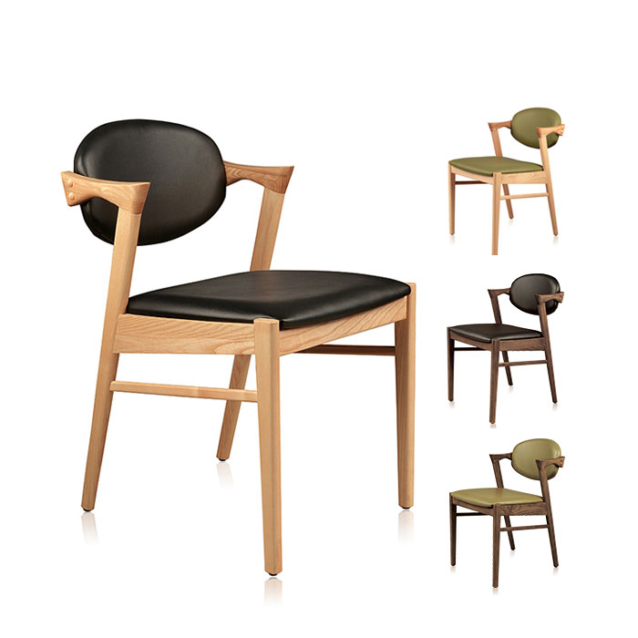 또레 원목 의자