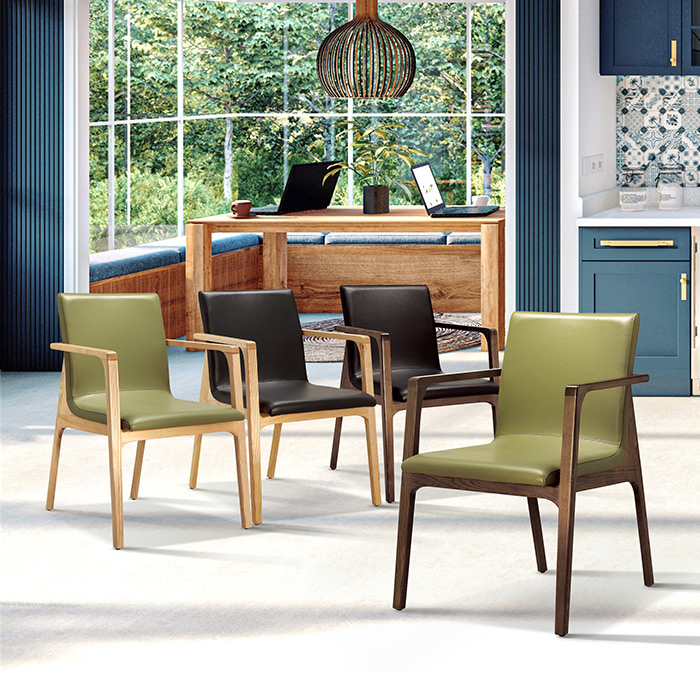 레토 원목 의자