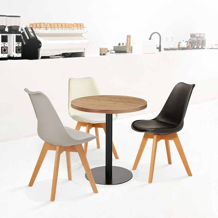 레몬 원목 의자