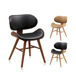 포피 원목 의자