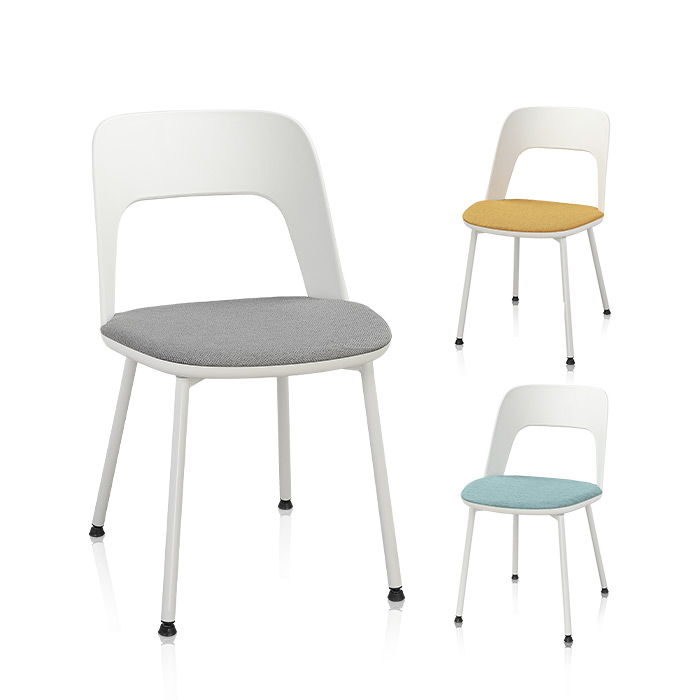 노스 플라스틱 철제 의자