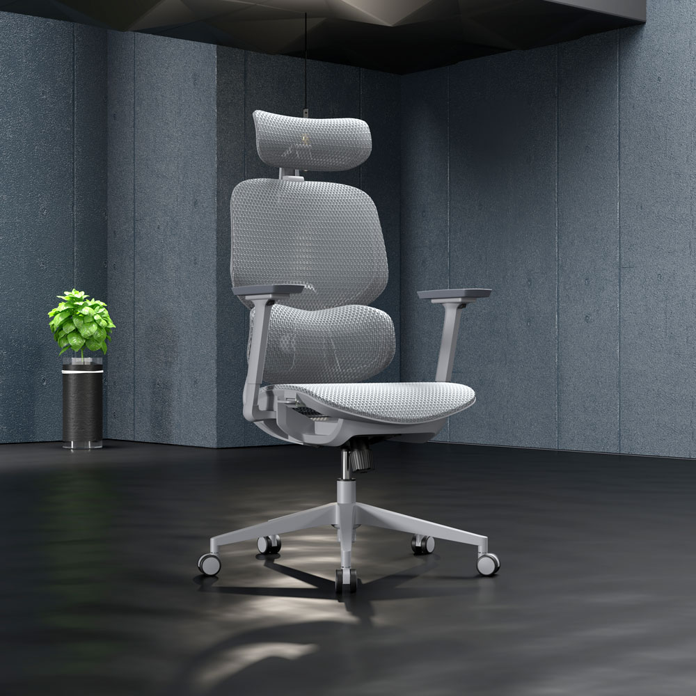 칼렌 메쉬 체어 (그레이)