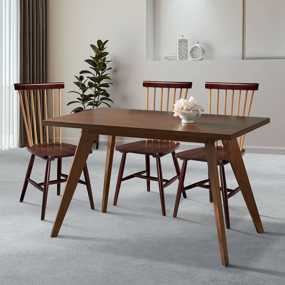 410 애쉬무늬목 사각테이블시리즈 (신)