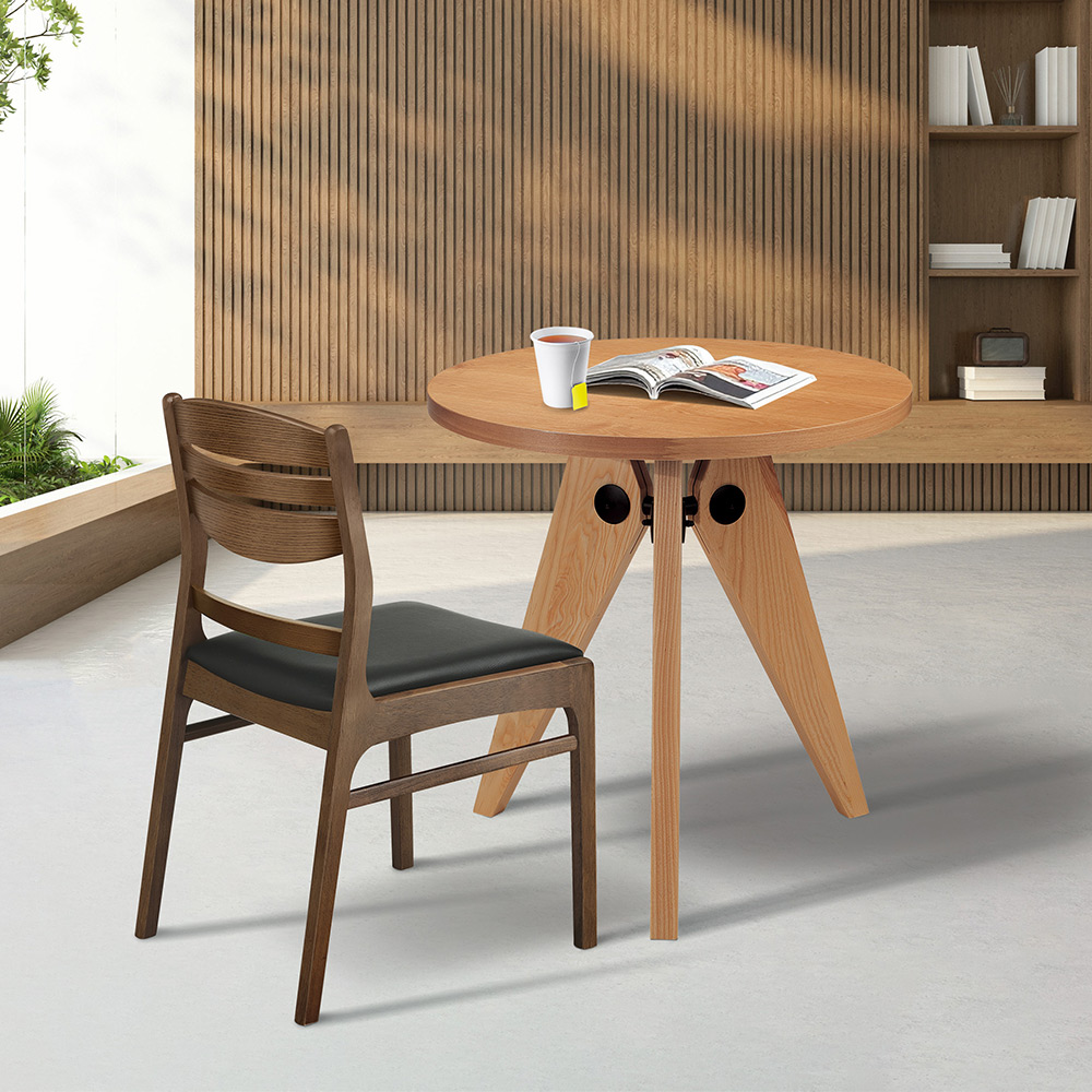 320 애쉬무늬목 원형테이블시리즈 (신)